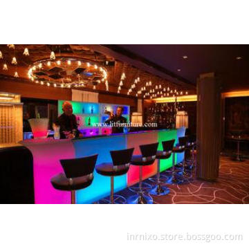 Waterproof PL15 LED bars & bar table , Glowing bar furnitur